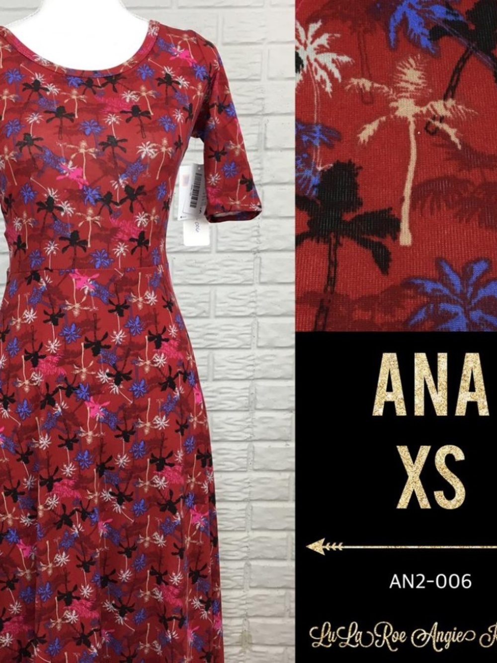 LuLaRoe Ana Maxi Dress